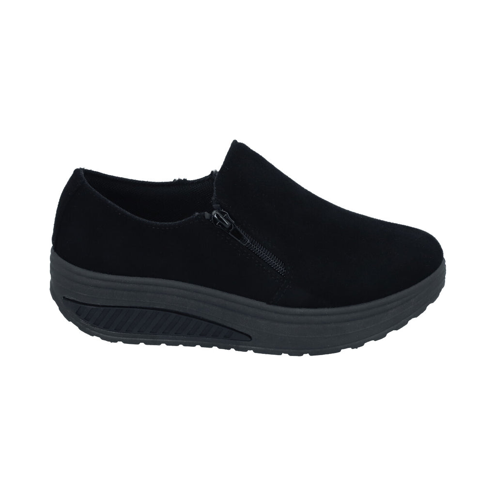 Mocasín Mujer Negro Sole Police