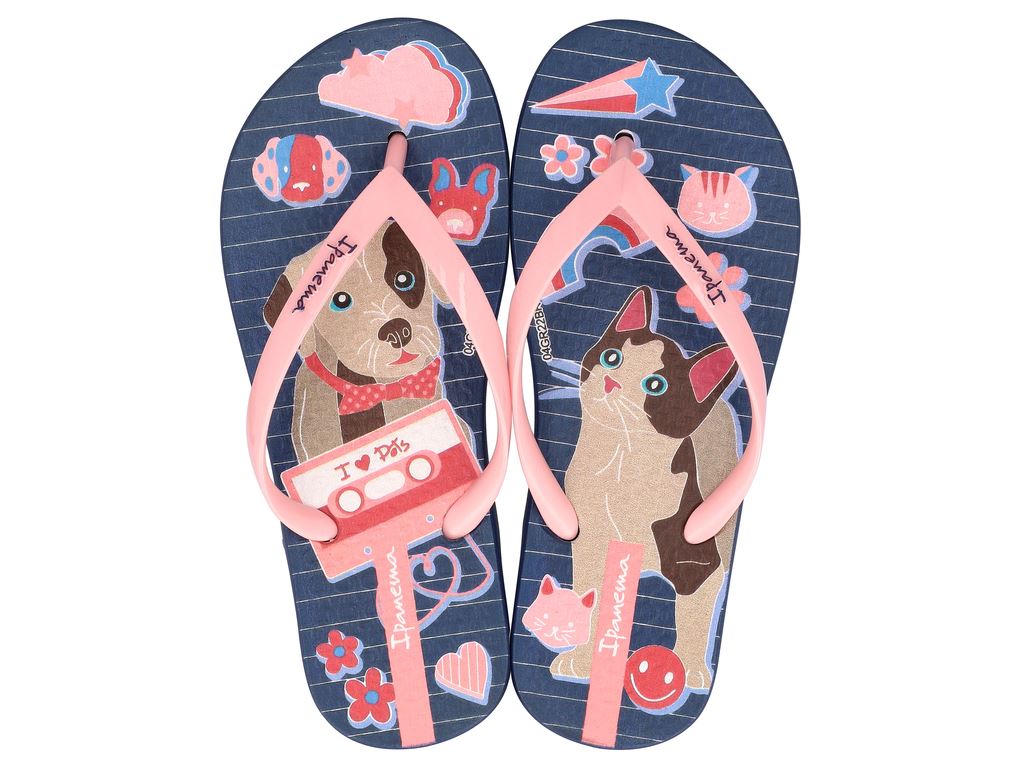 Sandalia Niña Azul Pets 195 Ipanema