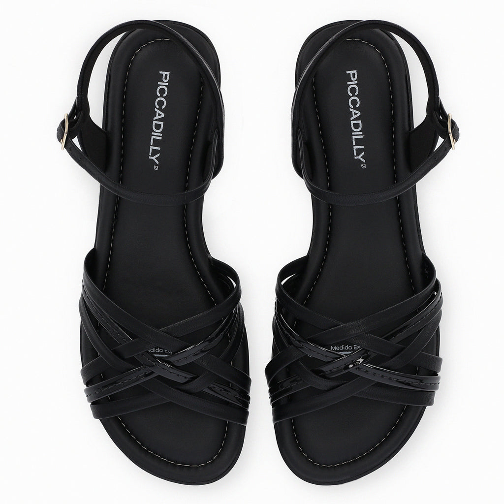 Sandalia Daniele 06 Negro Piccadilly