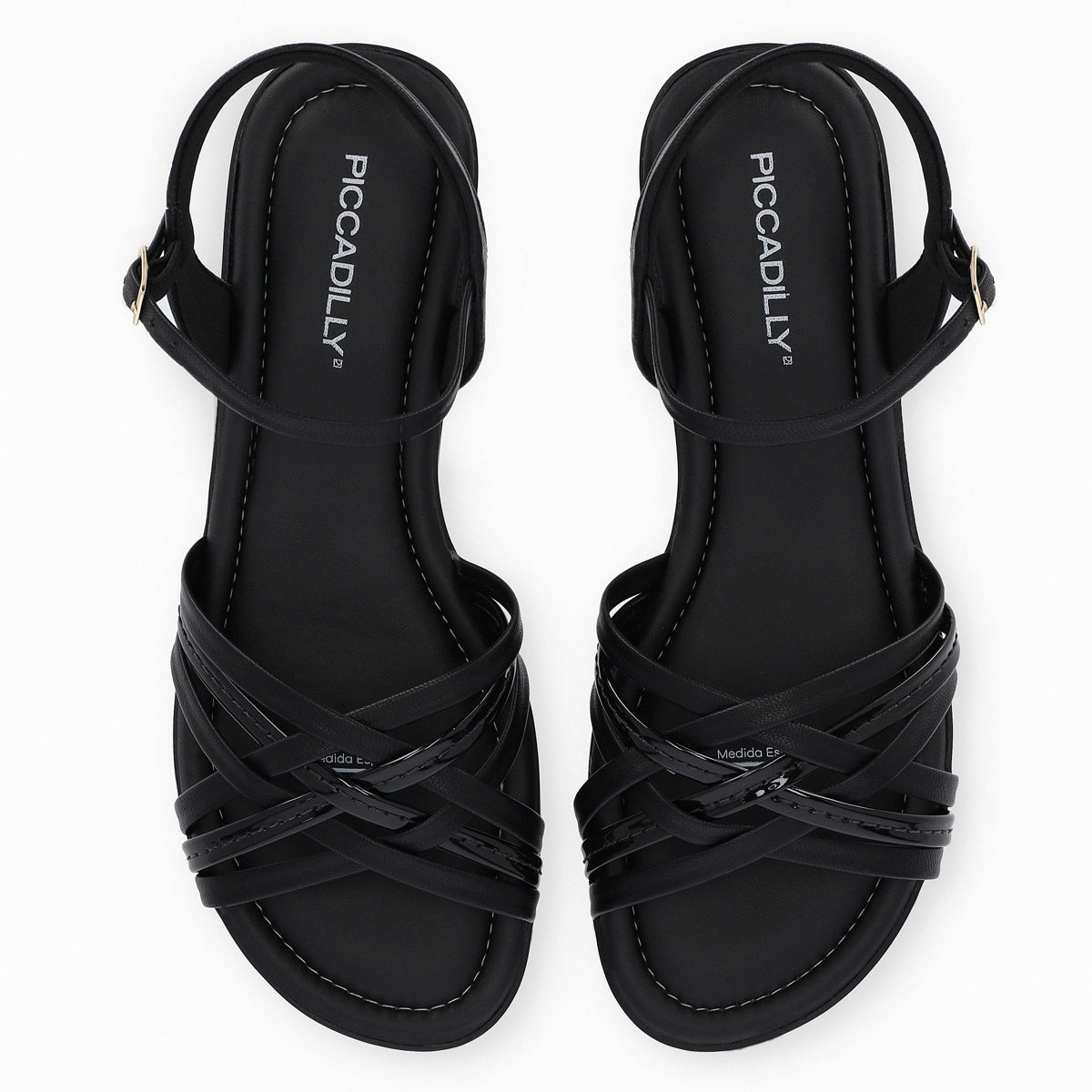 Sandalia Daniele 06 Negro Piccadilly
