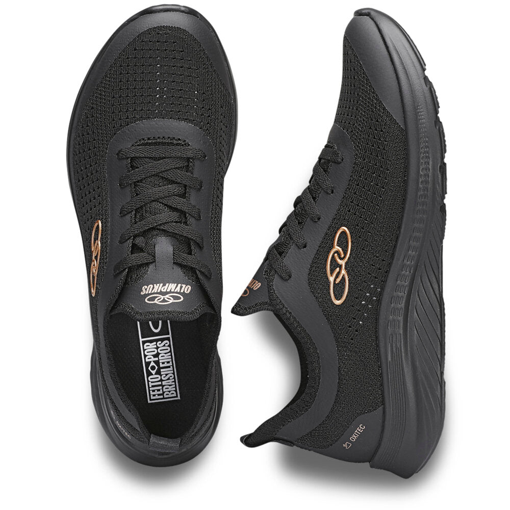 Zapatilla Mujer 119G Ultraleve Negro Olympikus