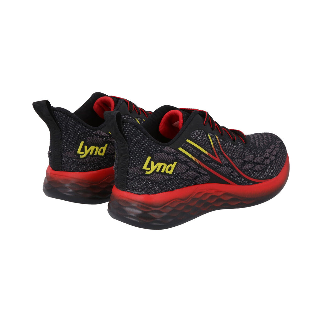 Zapatilla Infantil Progressive Negro/Amarillo Lynd