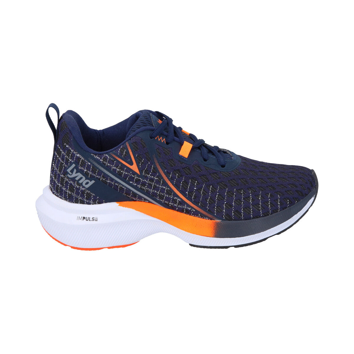 Zapatilla Mujer Grid Naranja Lynd