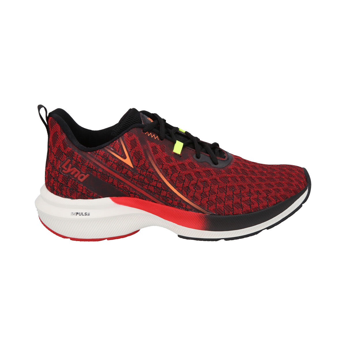 Zapatilla Hombre Grid Rojo Lynd