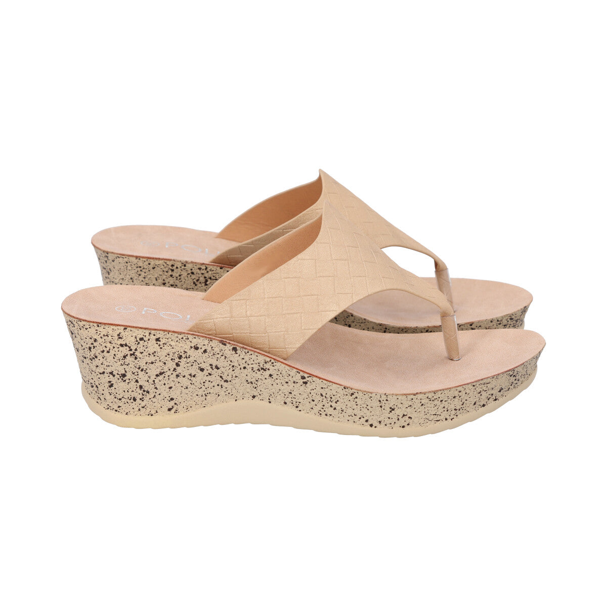 Sandalia Mujer Beige Thalia Police