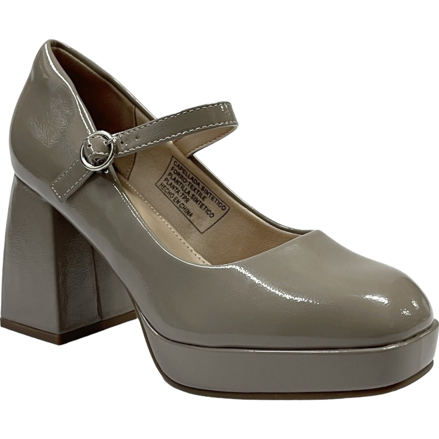 Zapato Mujer Kakhy Taco Medio Gaga Detogni