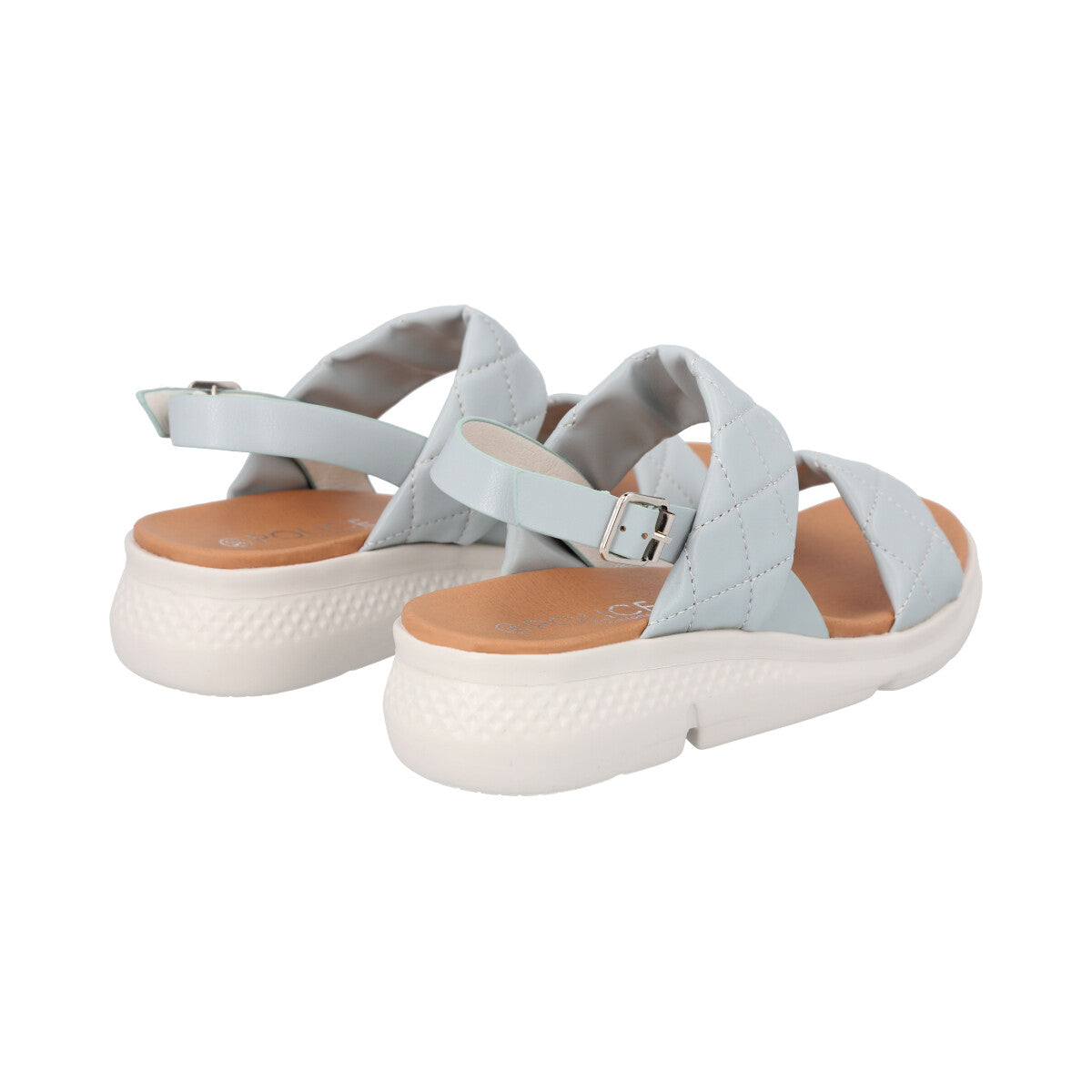 Sandalia Mujer Celeste Lili Police