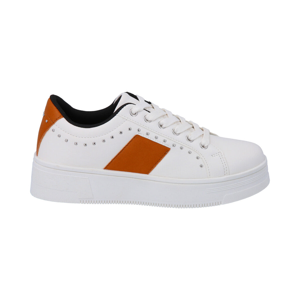 Zapatilla Urbana Mujer Blanco Maca Police