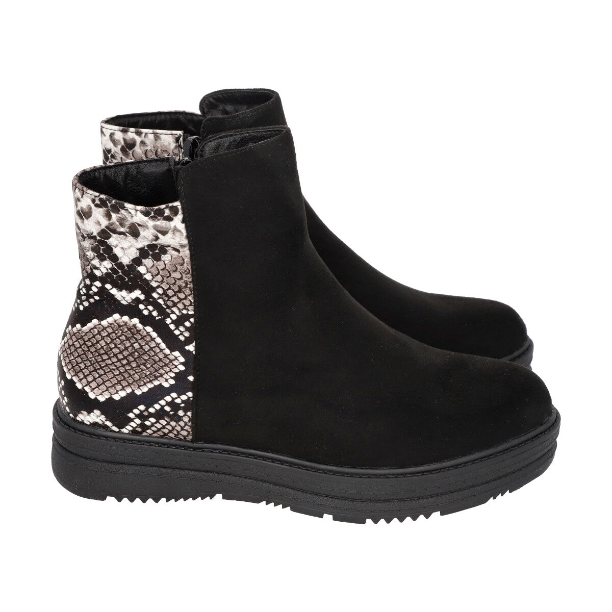 Botin Mujer Negro Snake 005 Police