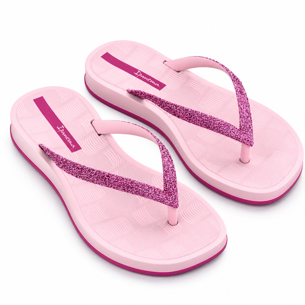 Sandalia Mujer Rosa Claro/Glitter Gold Ipanema
