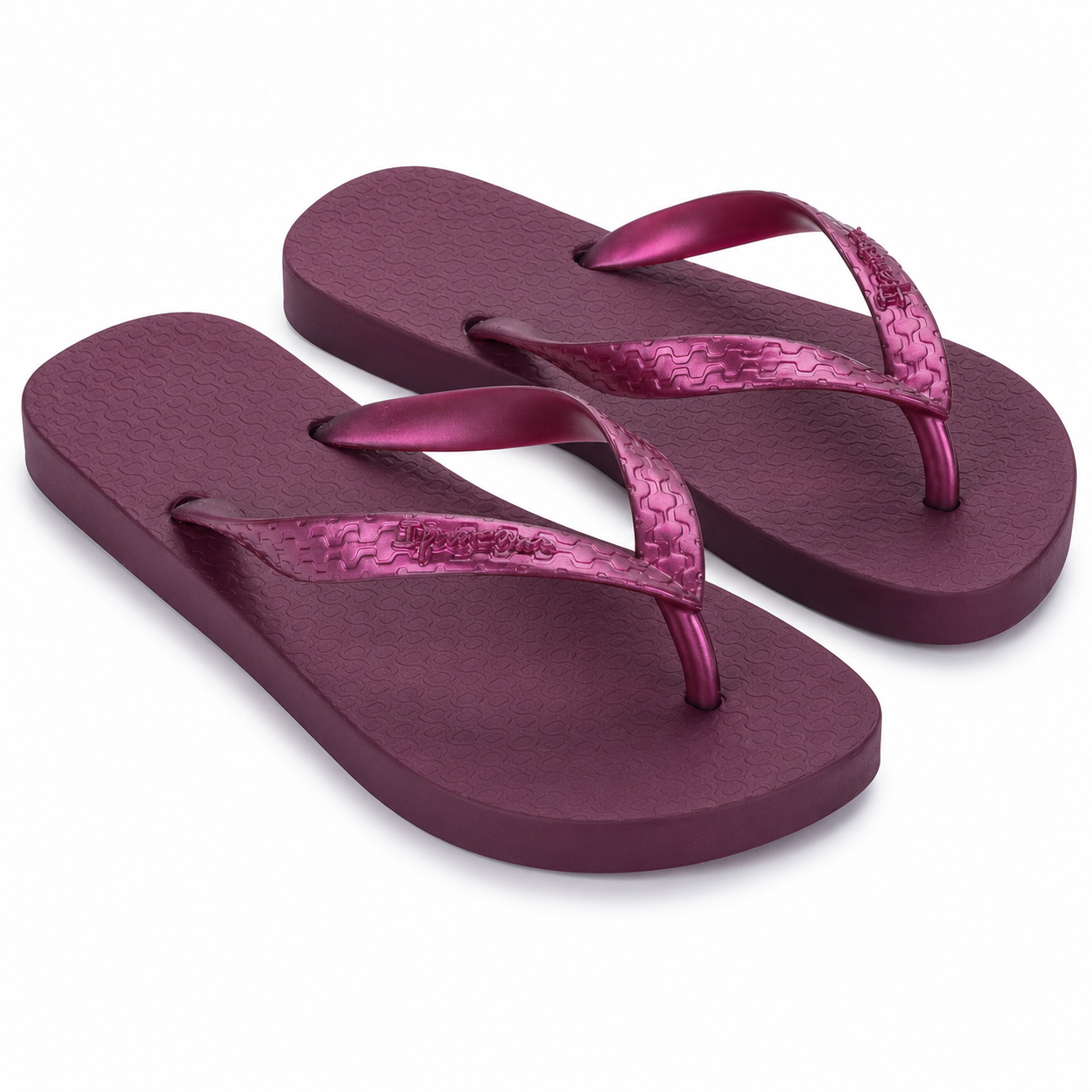 Sandalia Mujer Burdeo Clasica Ipanema