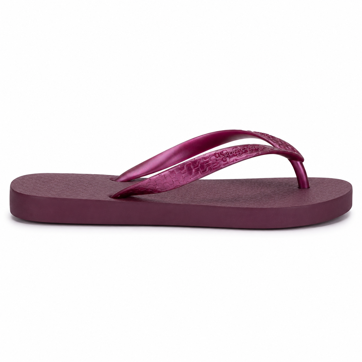 Sandalia Mujer Burdeo Clasica Ipanema