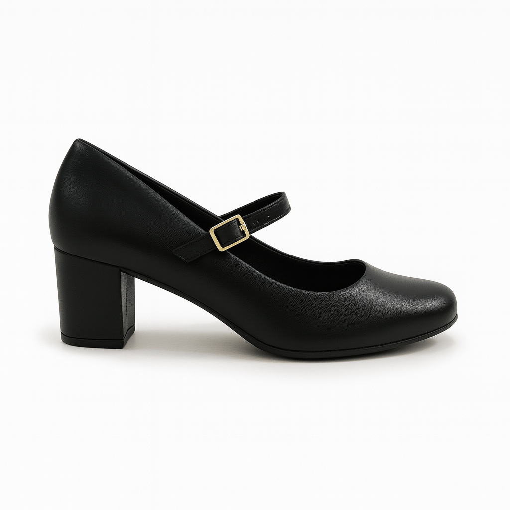Zapato Mary Jane Negro Laura