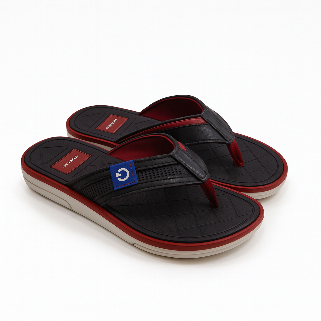 Sandalia Hombre Negro 3039 Cartago