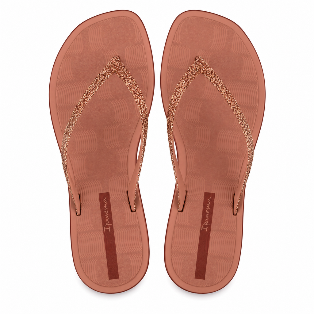 Sandalia Mujer Rosa/Glitter Gold Ipanema