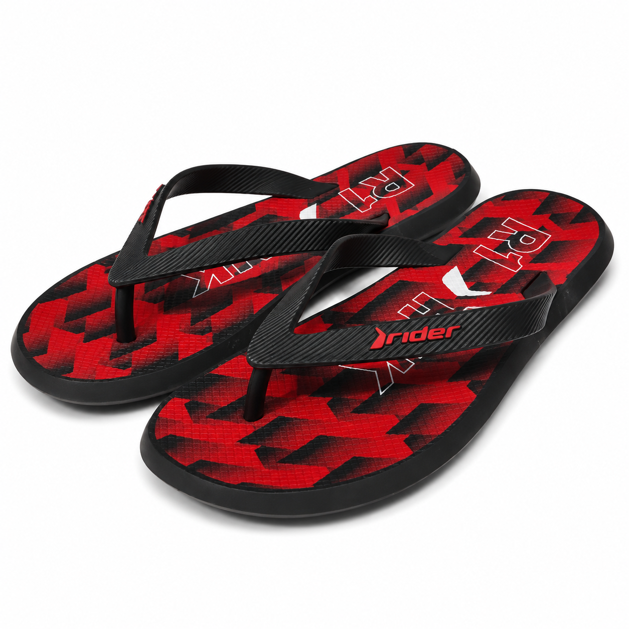 Sandalia Hombre Rojo Thong Rider