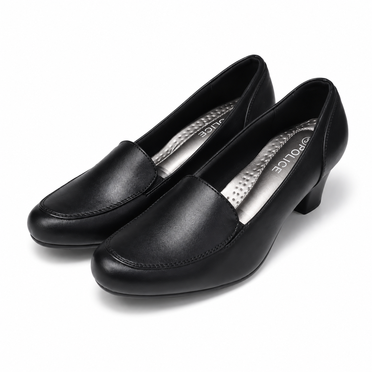 Zapato Mujer Negro Clasico Police
