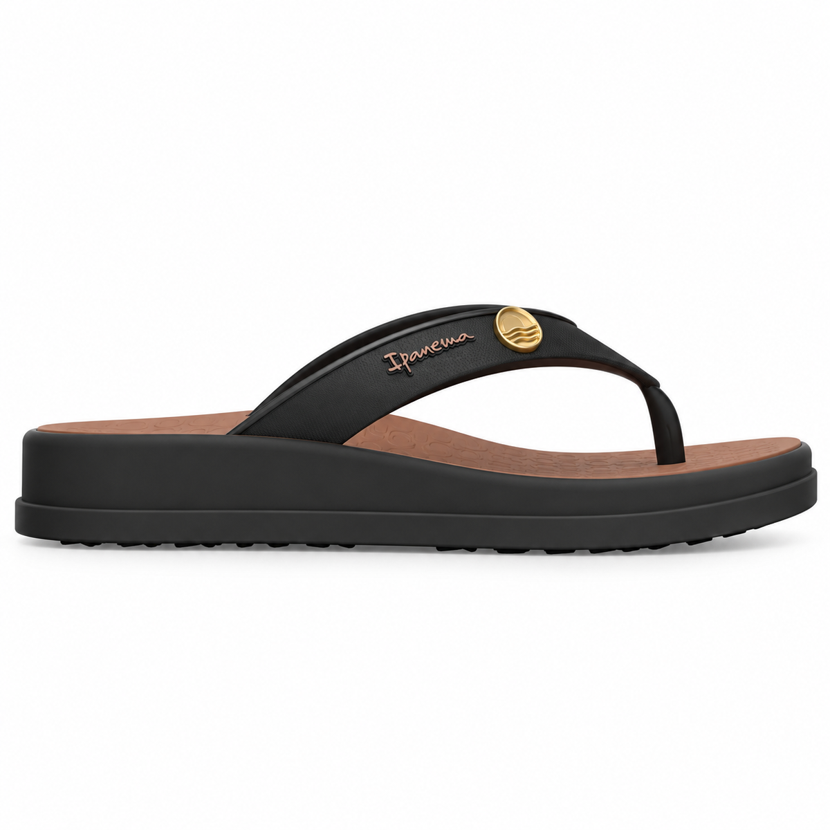 Sandalia Mujer Negro Pluma Anatomica Ipanema