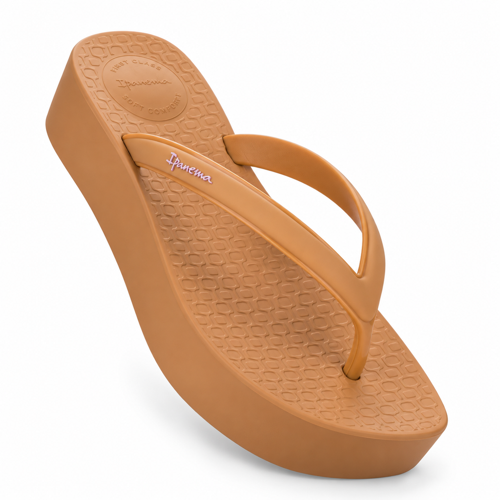 Sandalia Mujer Beige Pluma Up  Ipanema