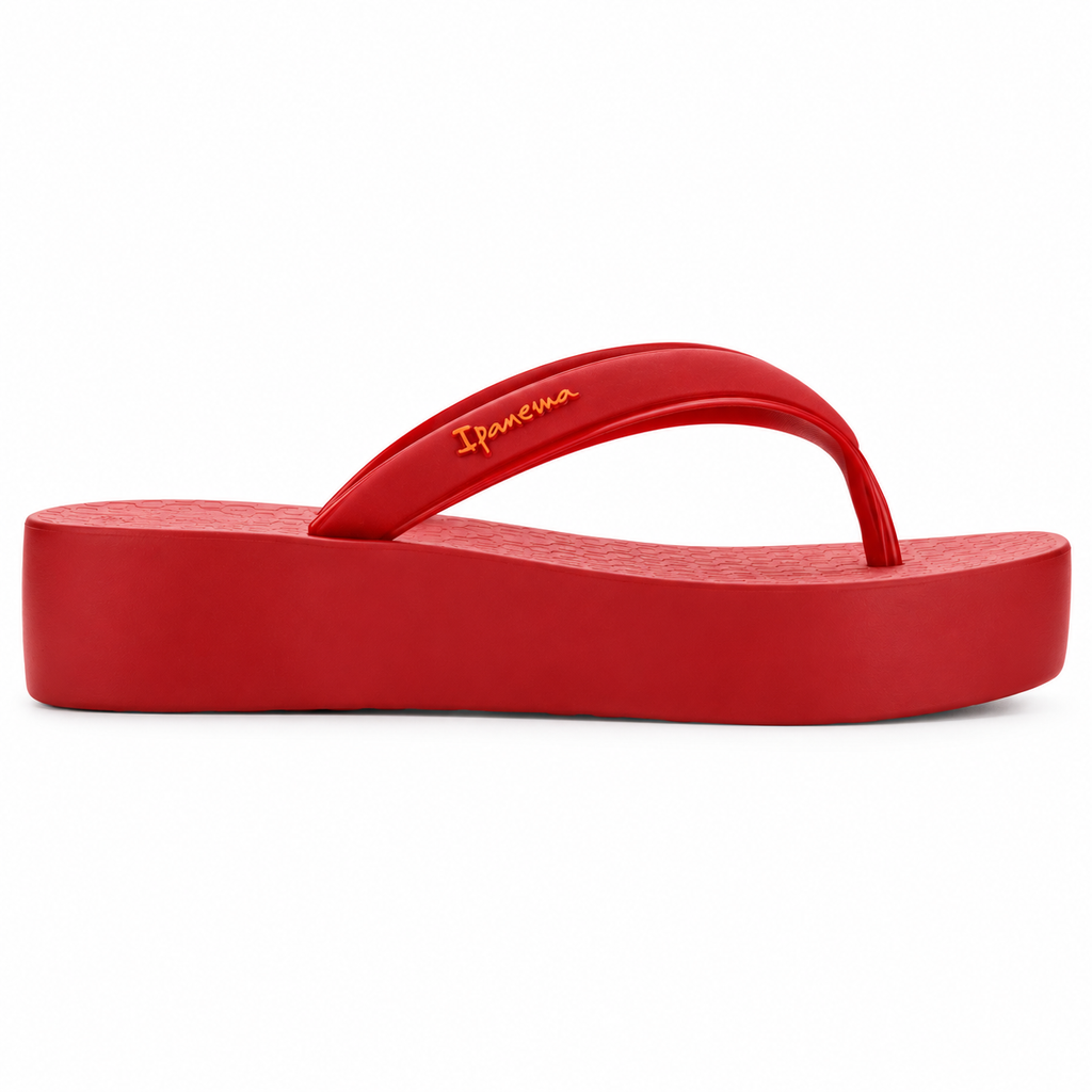 Sandalia Mujer Rojo Pluma Up Ipanema