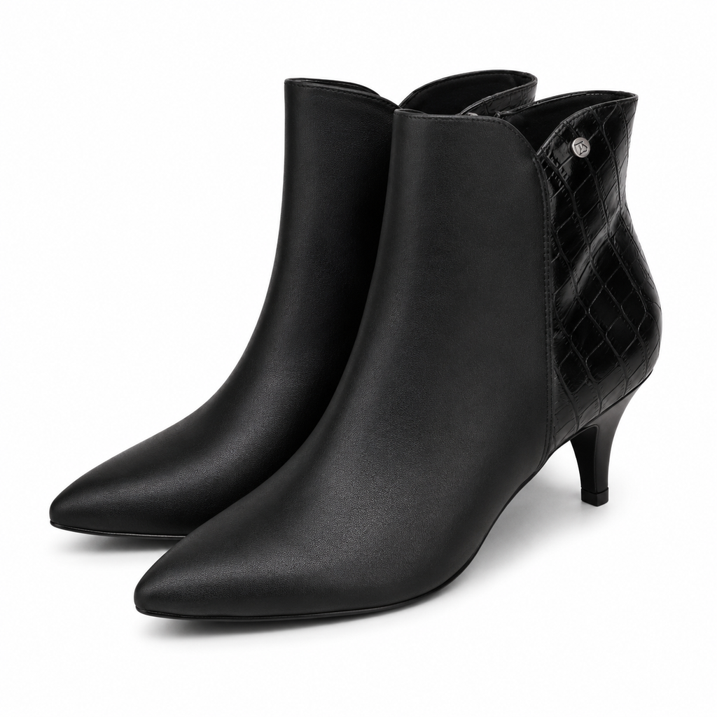 Botin Maite Negro/Crocco