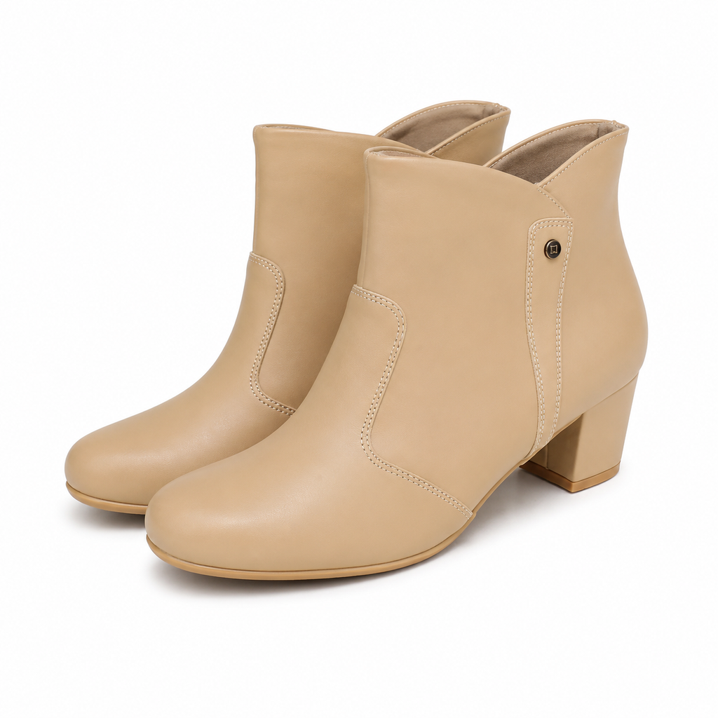 Bota Laura Beige