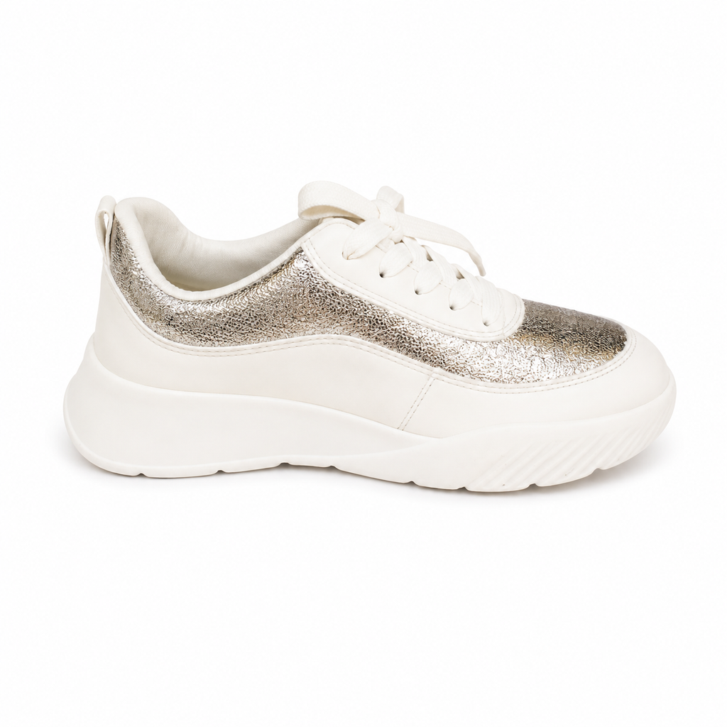 Zapatilla Fascitis 005 Plata/Glitter