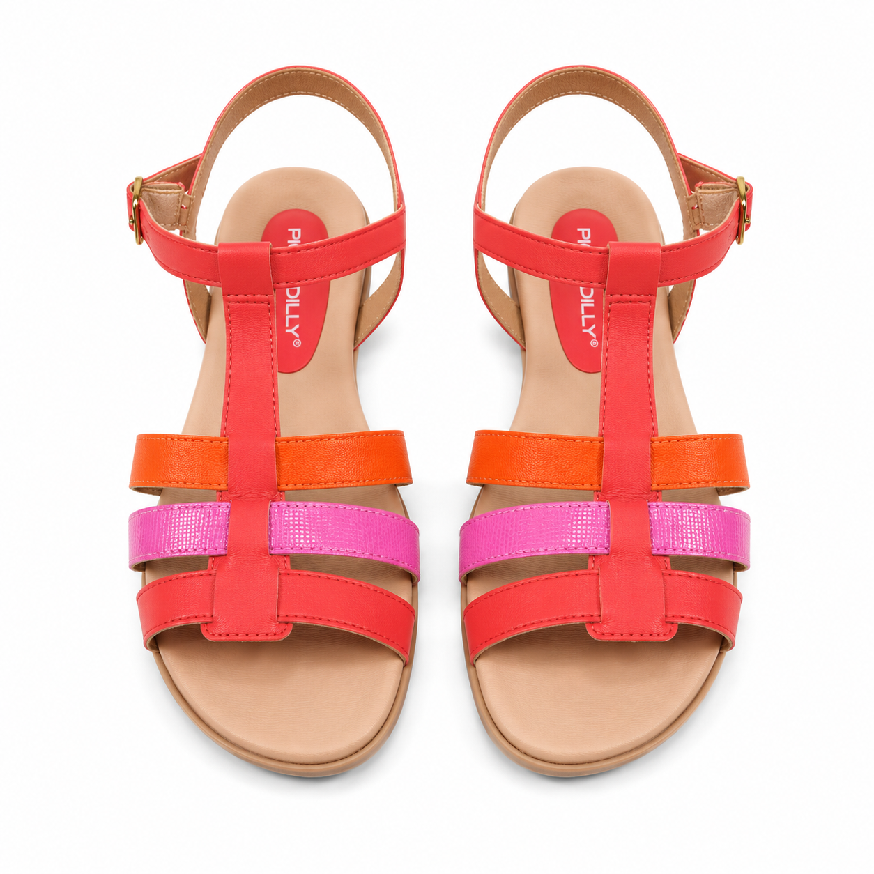 Sandalia 5878E Fucsia/Multi