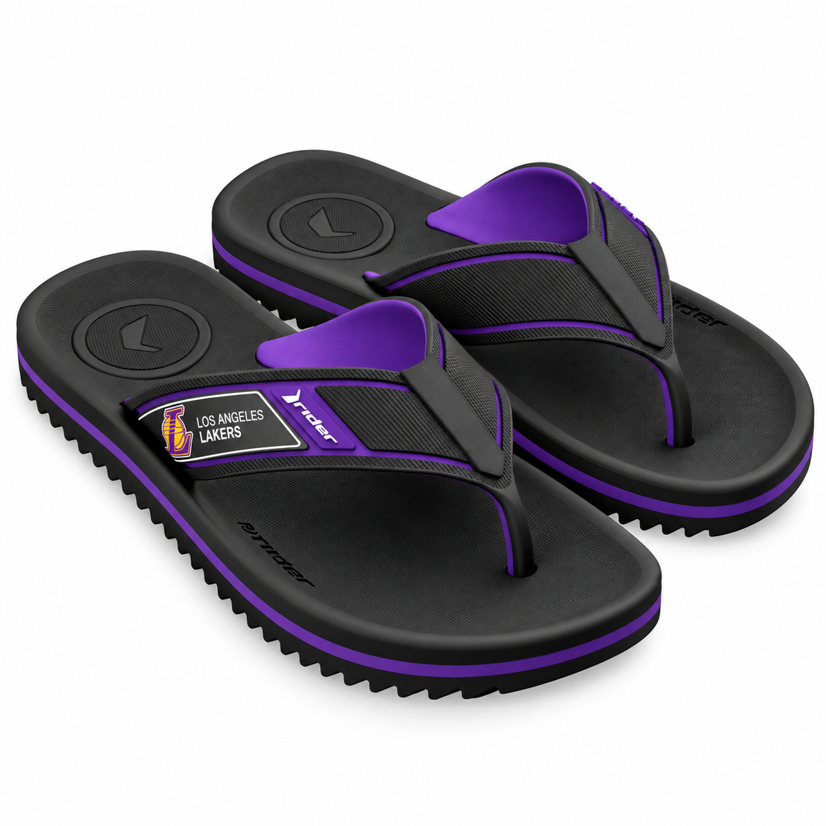 Sandalia Hombre Negro/Morado Trace Duo Rider