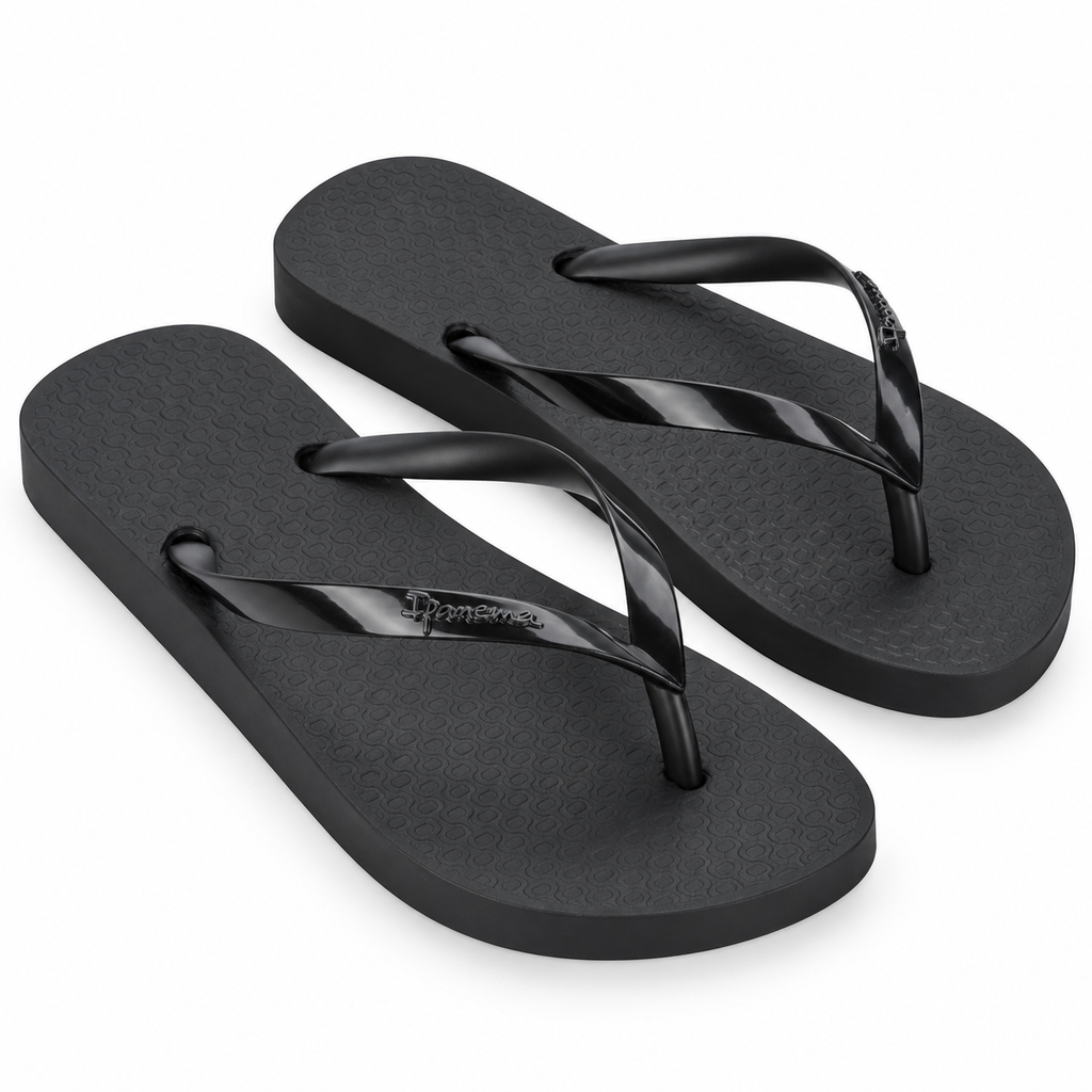 Sandalia Mujer Negro Basica 1130 Ipanema