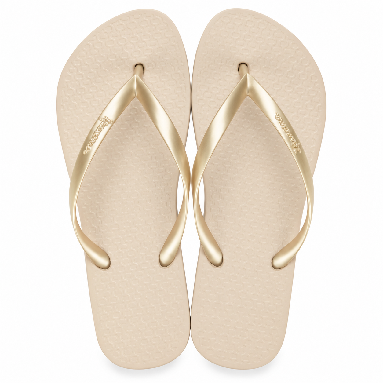 Sandalia Mujer Dorado/Beige Basica Ipanema