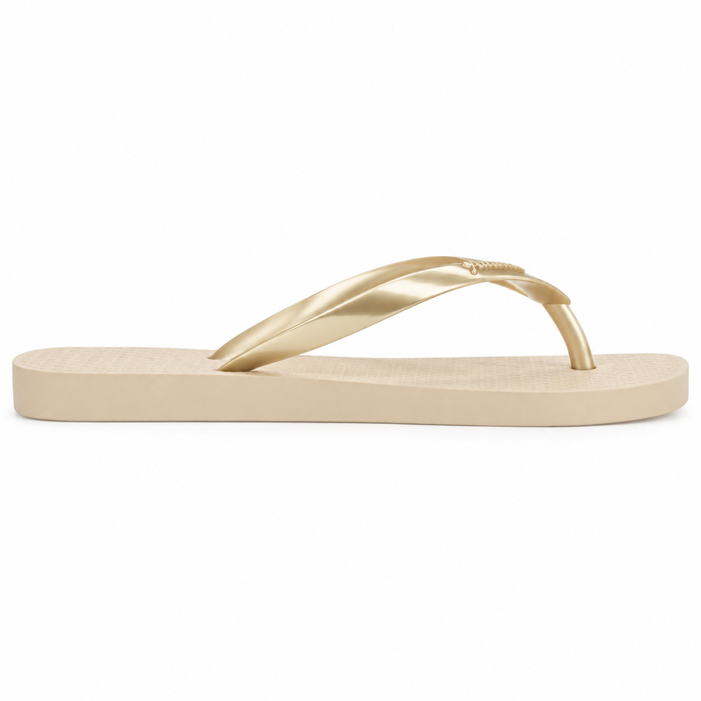 Sandalia Mujer Dorado/Beige Basica Ipanema