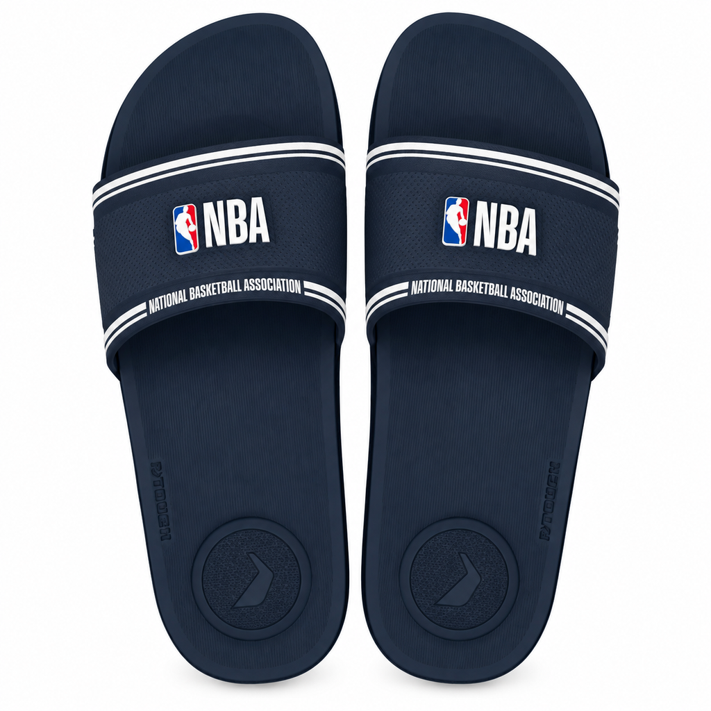 Sandalia Hombre Azul NBA Basic Rider