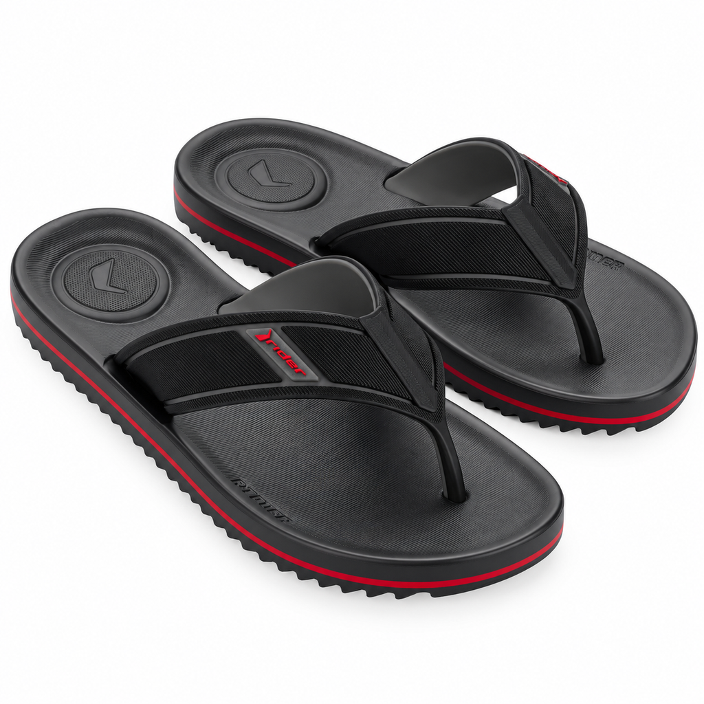 Sandalia Hombre Negro Trace Duo Rider