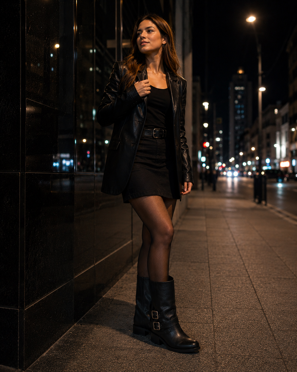 Bota Mujer Negro Martina Police – Police-Chile