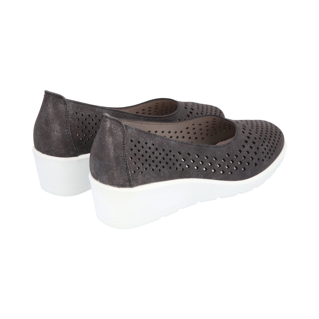 Zapato Mujer Negro Confort Police