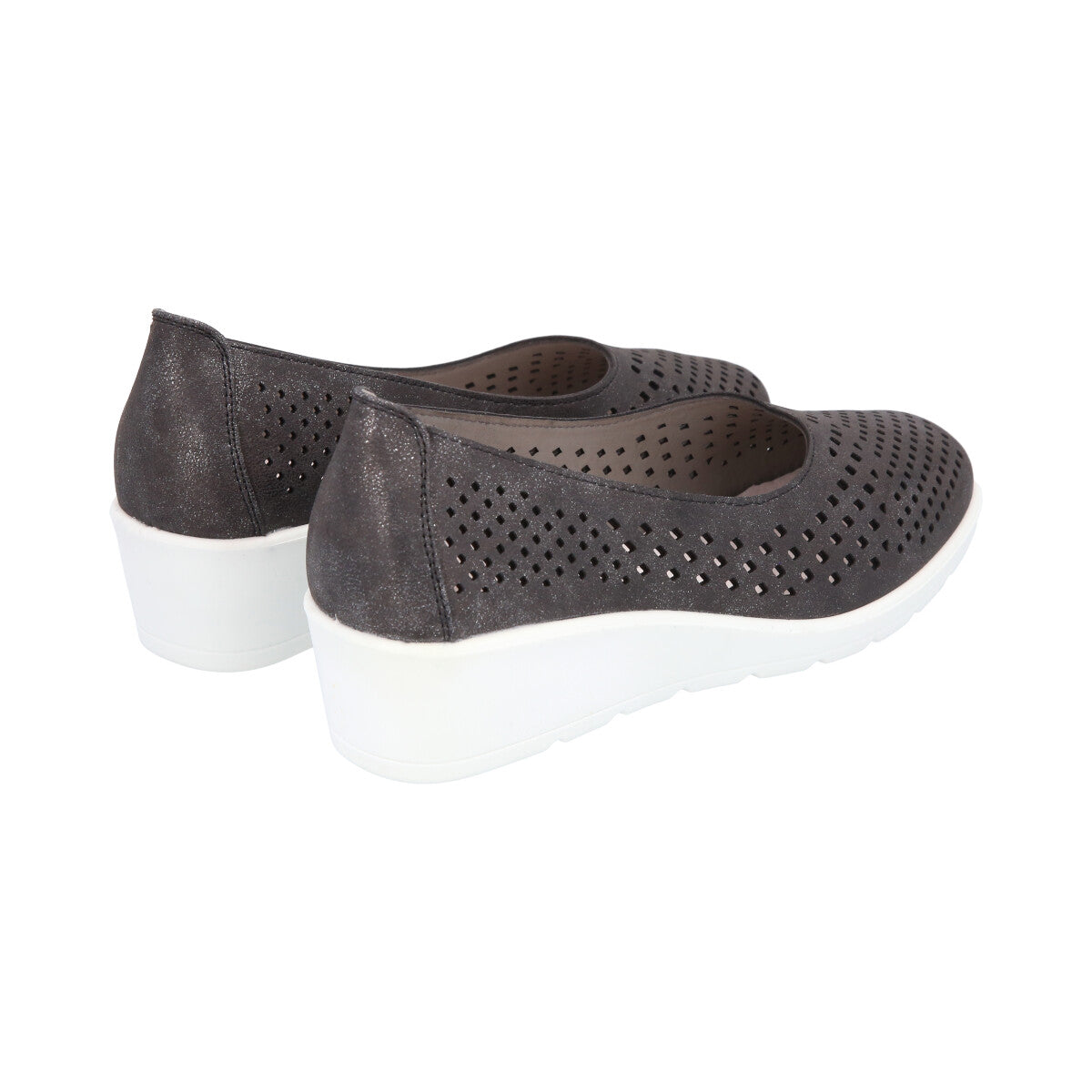 Zapato Mujer Negro Confort Police