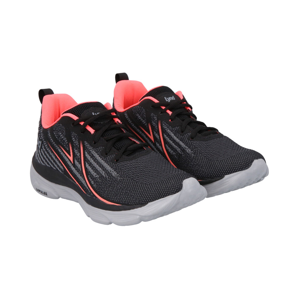 Zapatilla Mujer Intersetion Negro Lynd