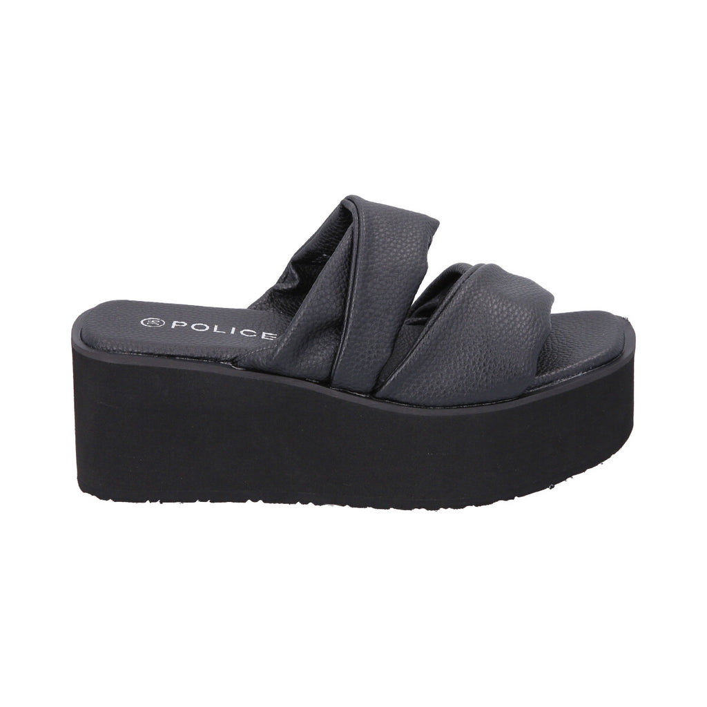 Sandalia Mujer Negro Lola Police