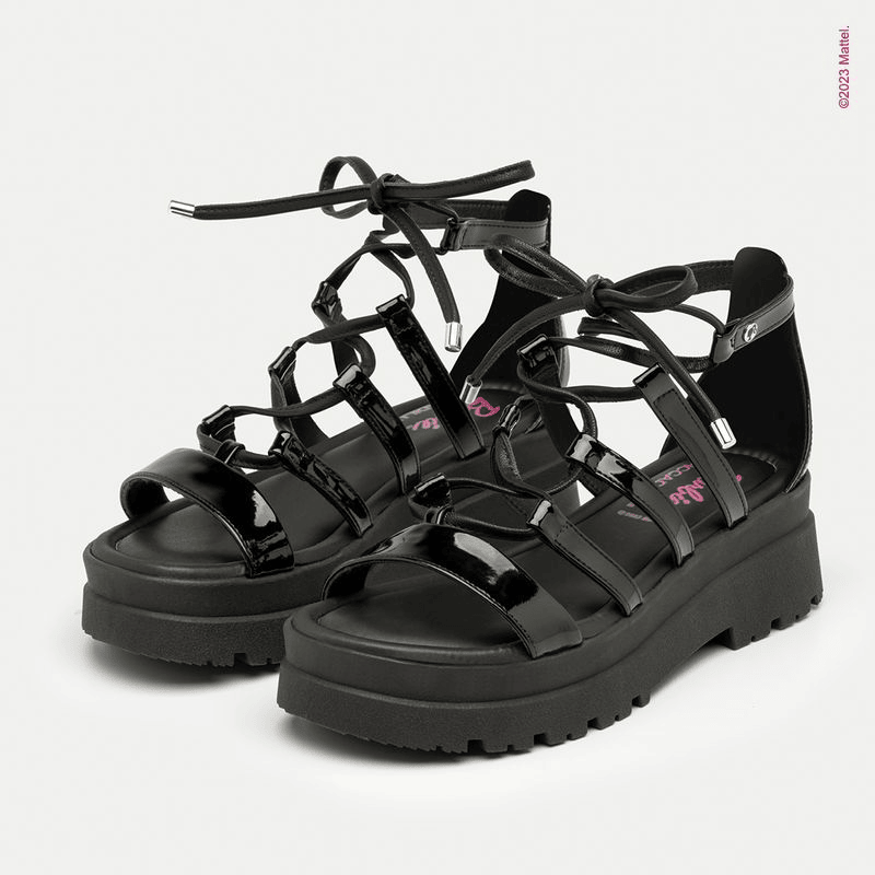 Sandalia Mujer 220072 Barbie Negro Piccadilly