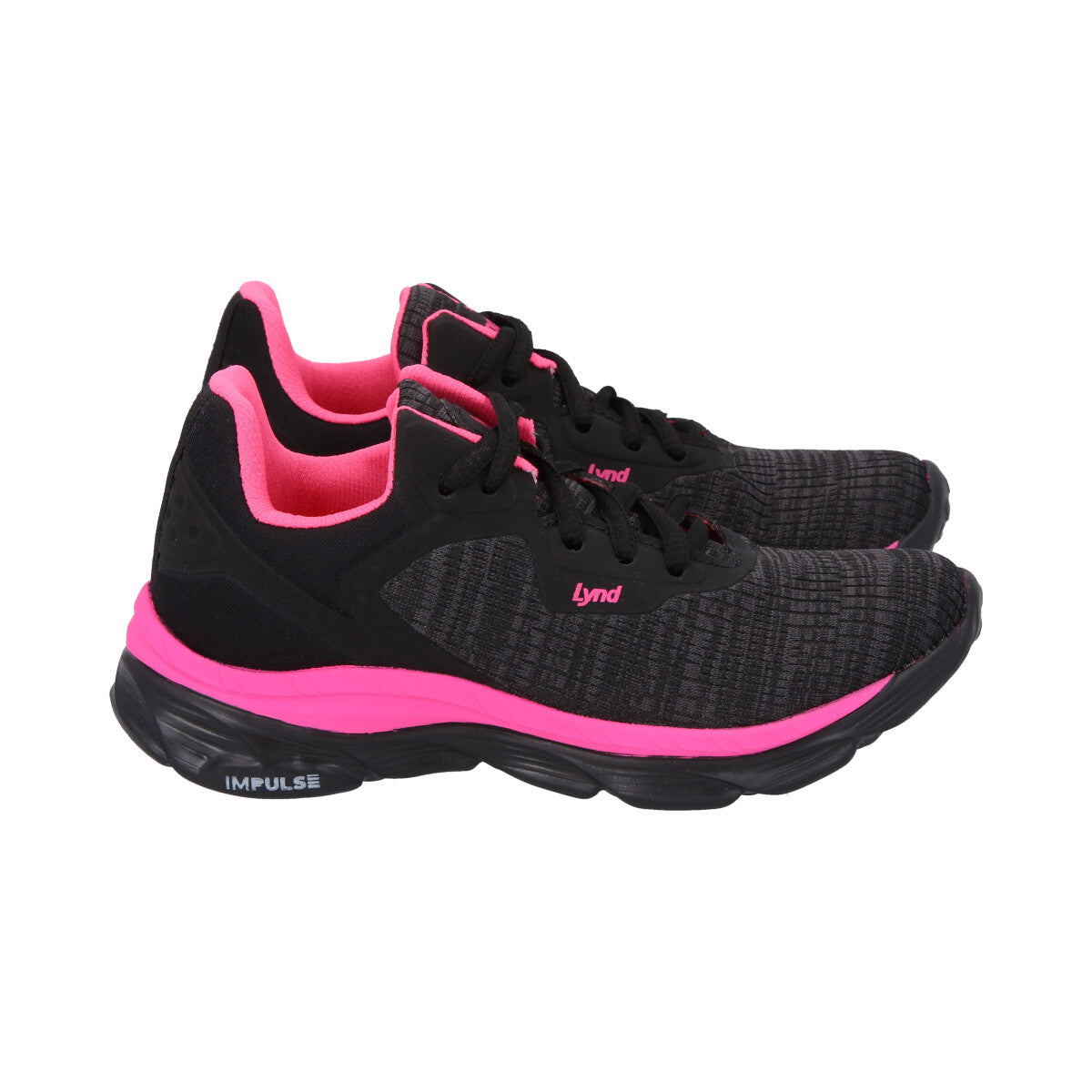 Zapatilla Infantil Negro/Rosa Joy 909 Lynd