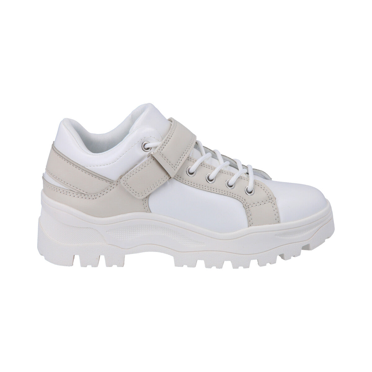 Zapatilla Urbana Mujer Blanco Solid Police