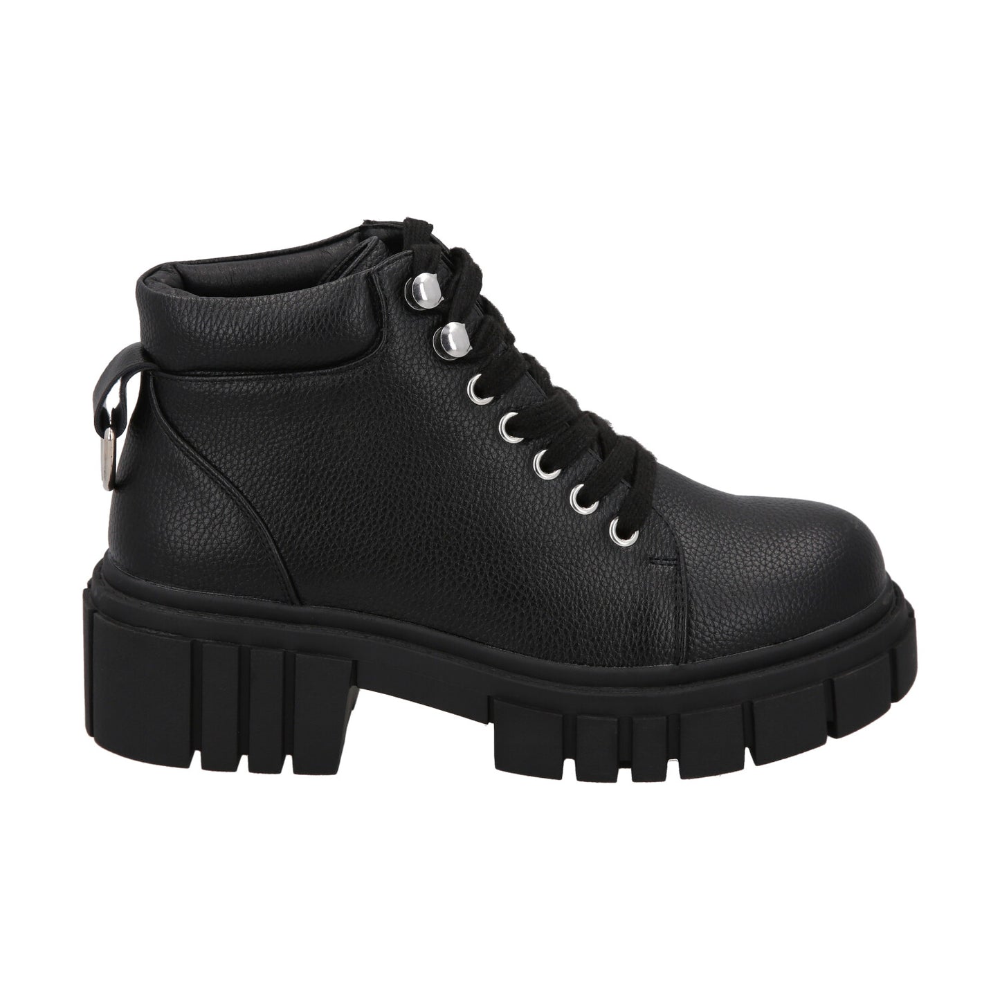 Botin Casual Mujer Negro  Plataforma Cleo Detogni