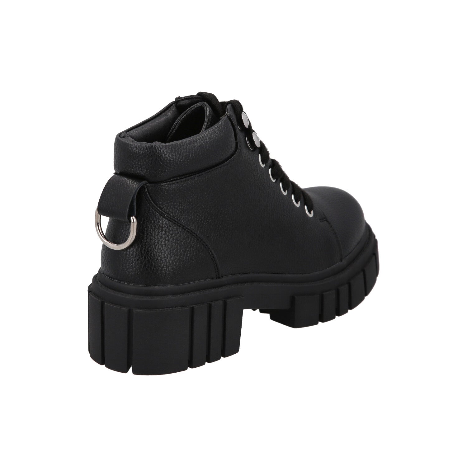 Botin Casual Mujer Negro  Plataforma Cleo Detogni