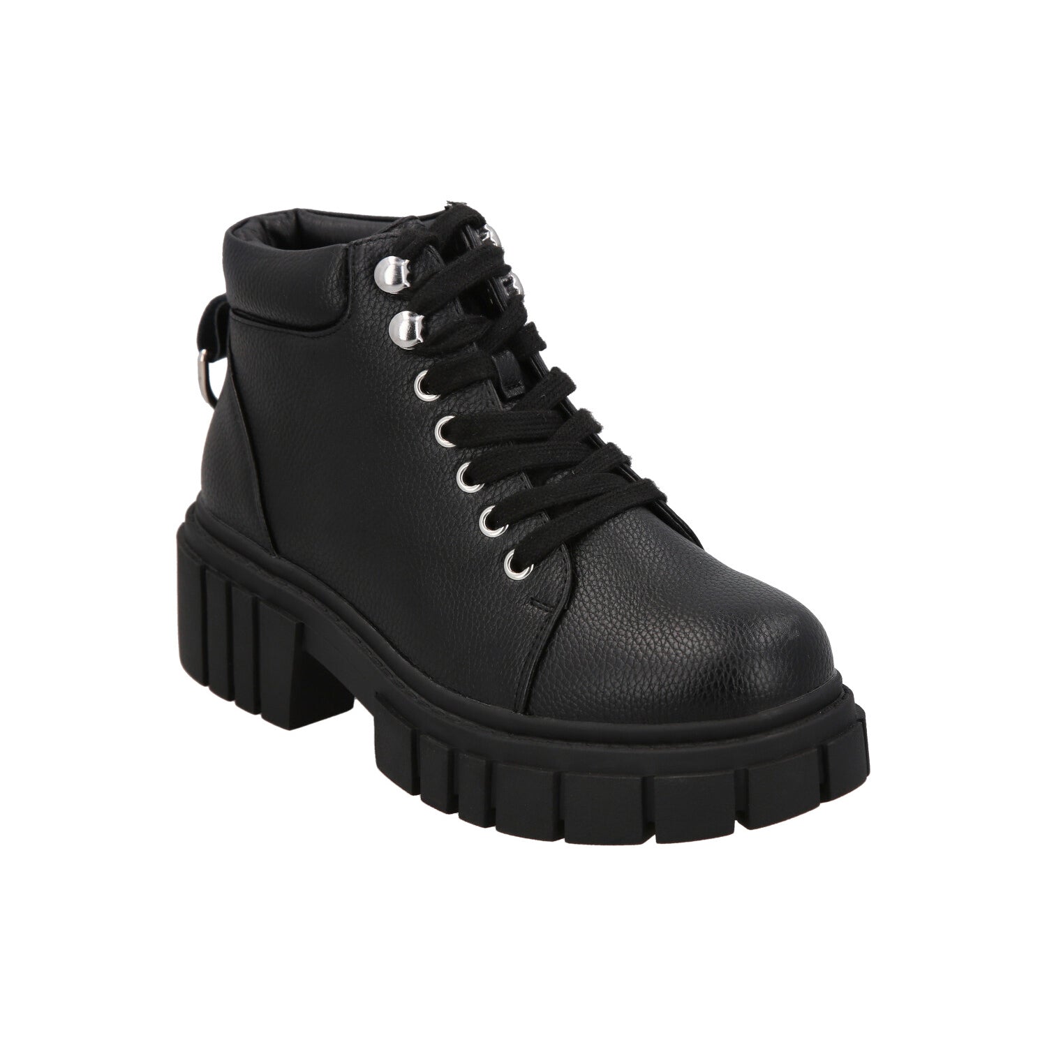 Botin Casual Mujer Negro  Plataforma Cleo Detogni