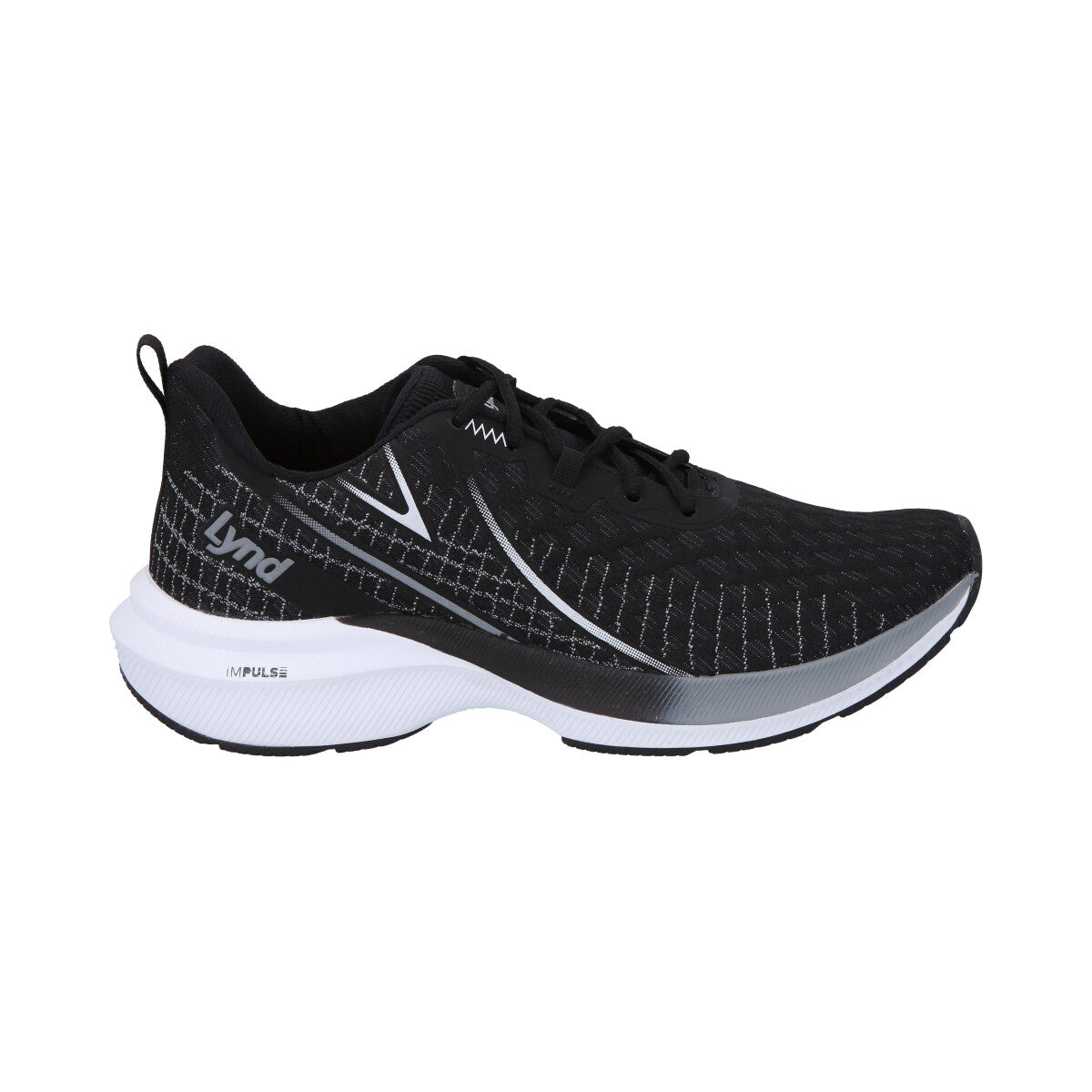 Zapatilla Hombre Grid Negro Lynd