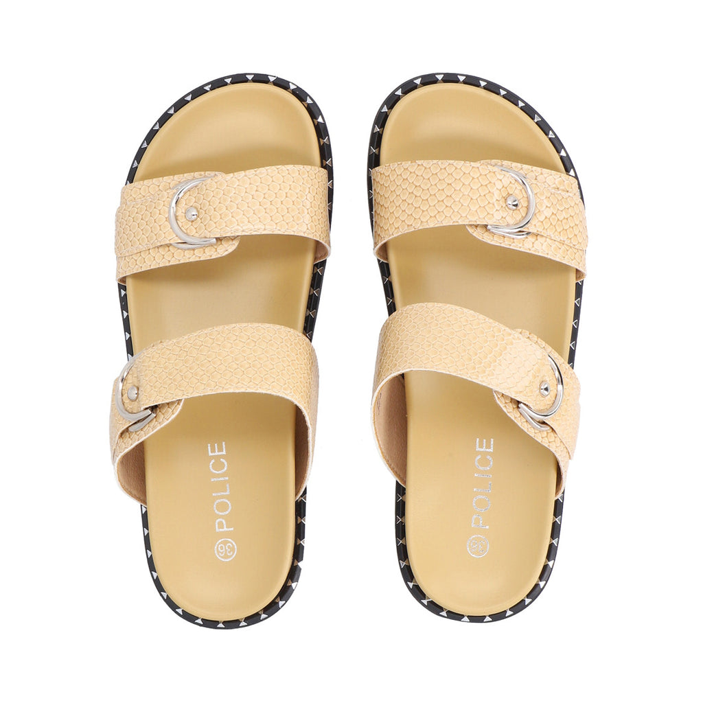 Sandalia Mujer Nude Plataforma Serb Police