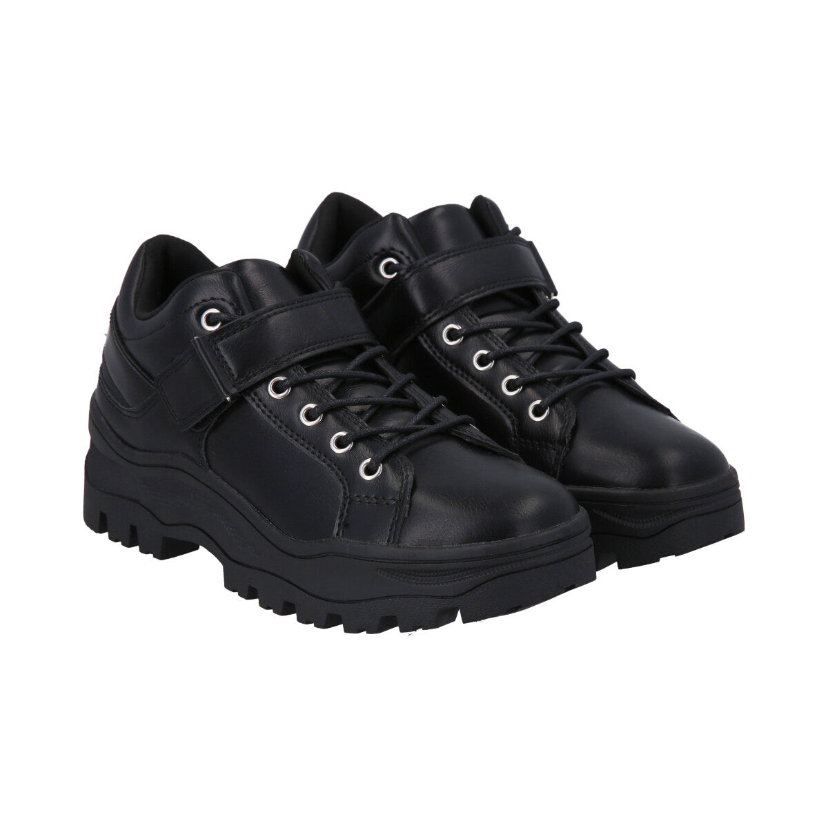 Zapatilla Urbana Mujer Negro Solid Police