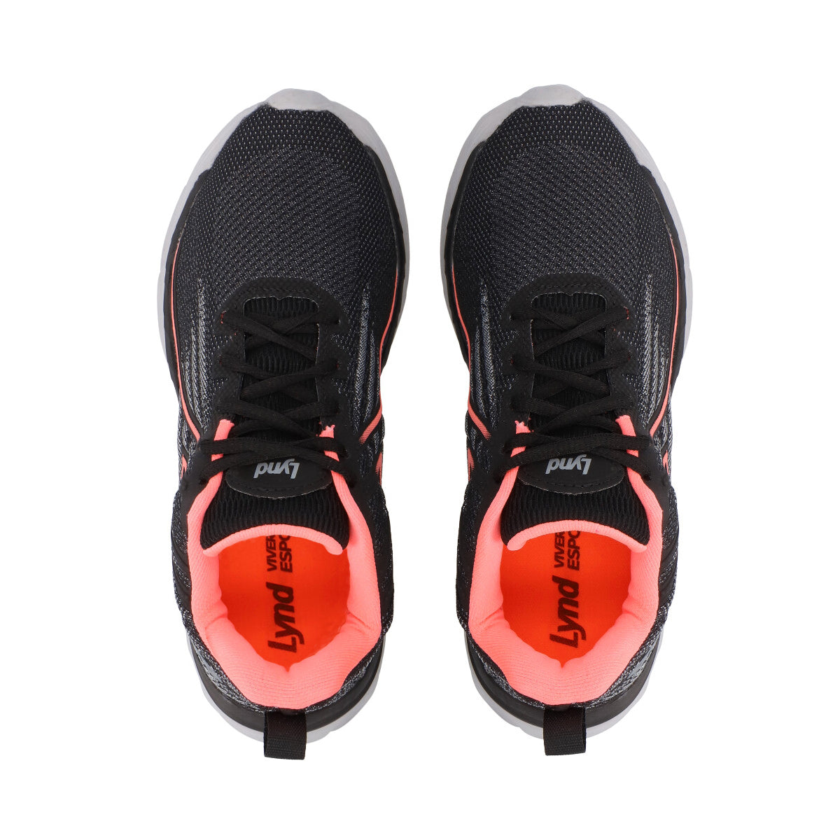 Zapatilla Mujer Intersetion Negro Lynd