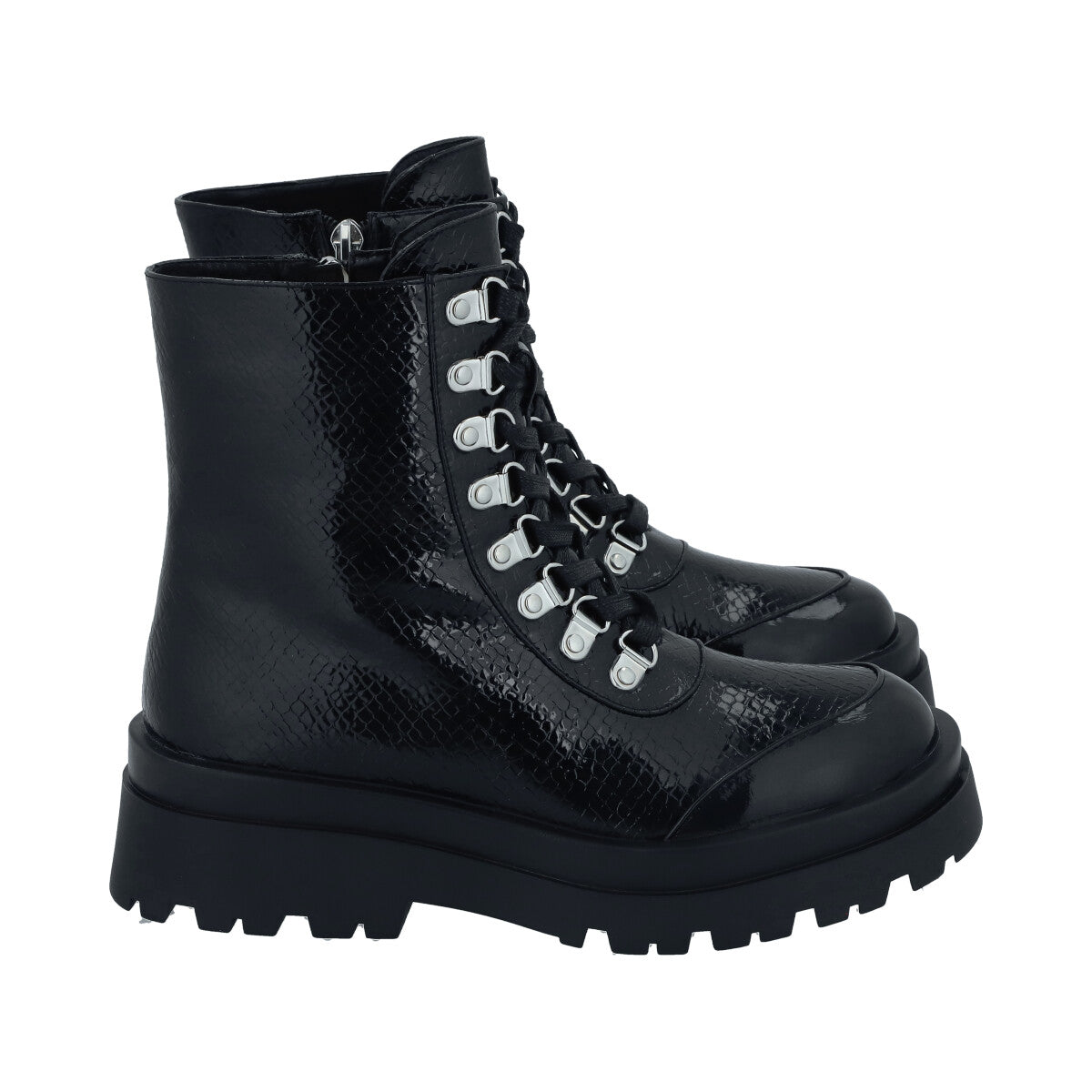 Botin Casual Mujer Negro London Police